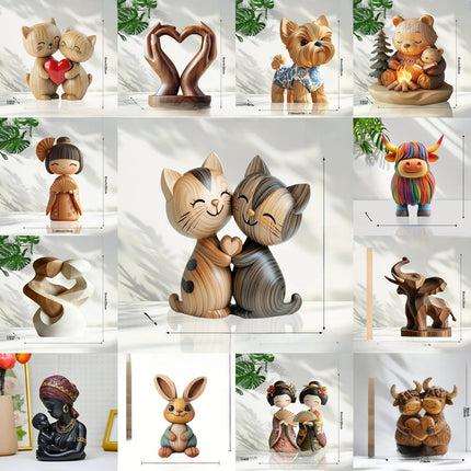 Desktop home decor crafts