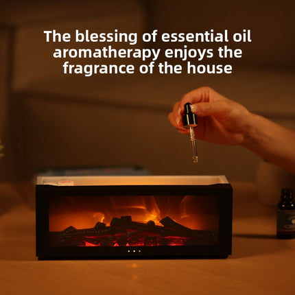 Ultrasonic Flame Aroma Diffuser