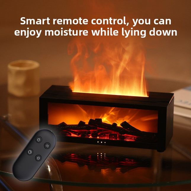 Ultrasonic Flame Aroma Diffuser